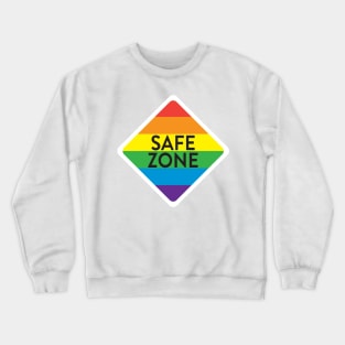 LGBTQ Safe Zone Crewneck Sweatshirt